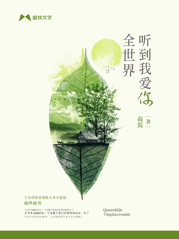 《全世界听到我爱你》小说封面制作