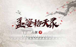 《孟婆拾天录》小说封面制作