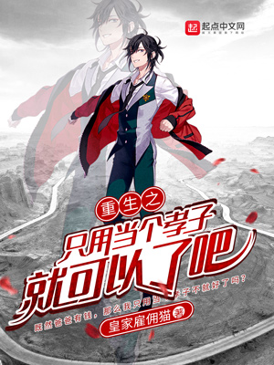《重生之只用当个孝子就可以了吧》小说封面制作