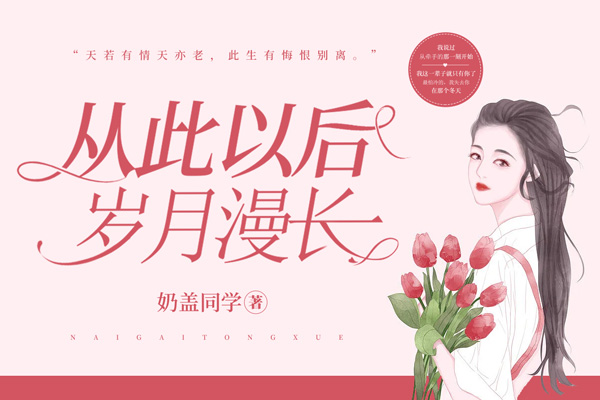 《从此以后岁月漫长》小说封面制作