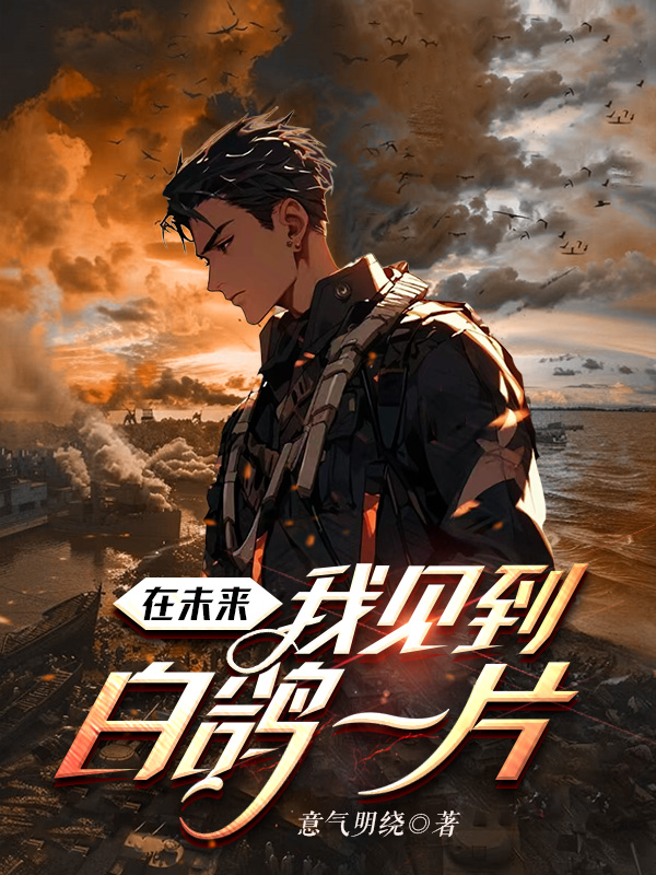《在未来,我见到白鸽一片》小说封面制作
