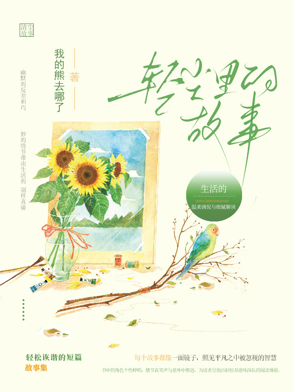 《轻尘里的故事》小说封面制作