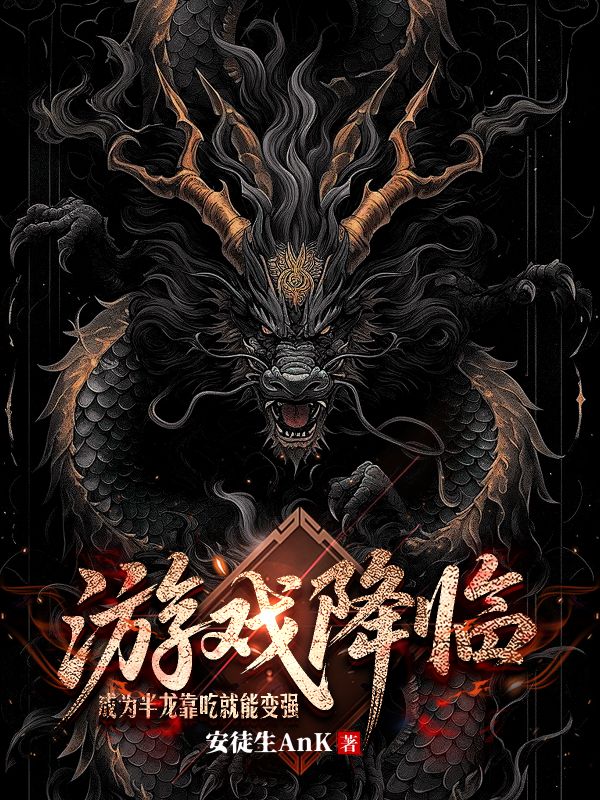 《游戏降临:成为半龙靠吃就能变强》小说封面制作