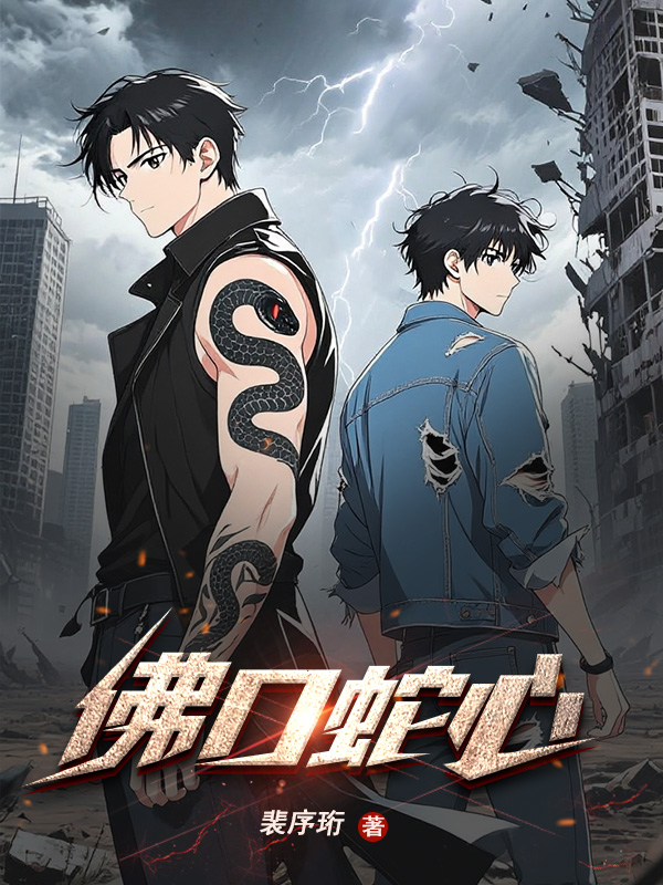 《佛口蛇心》小说封面制作